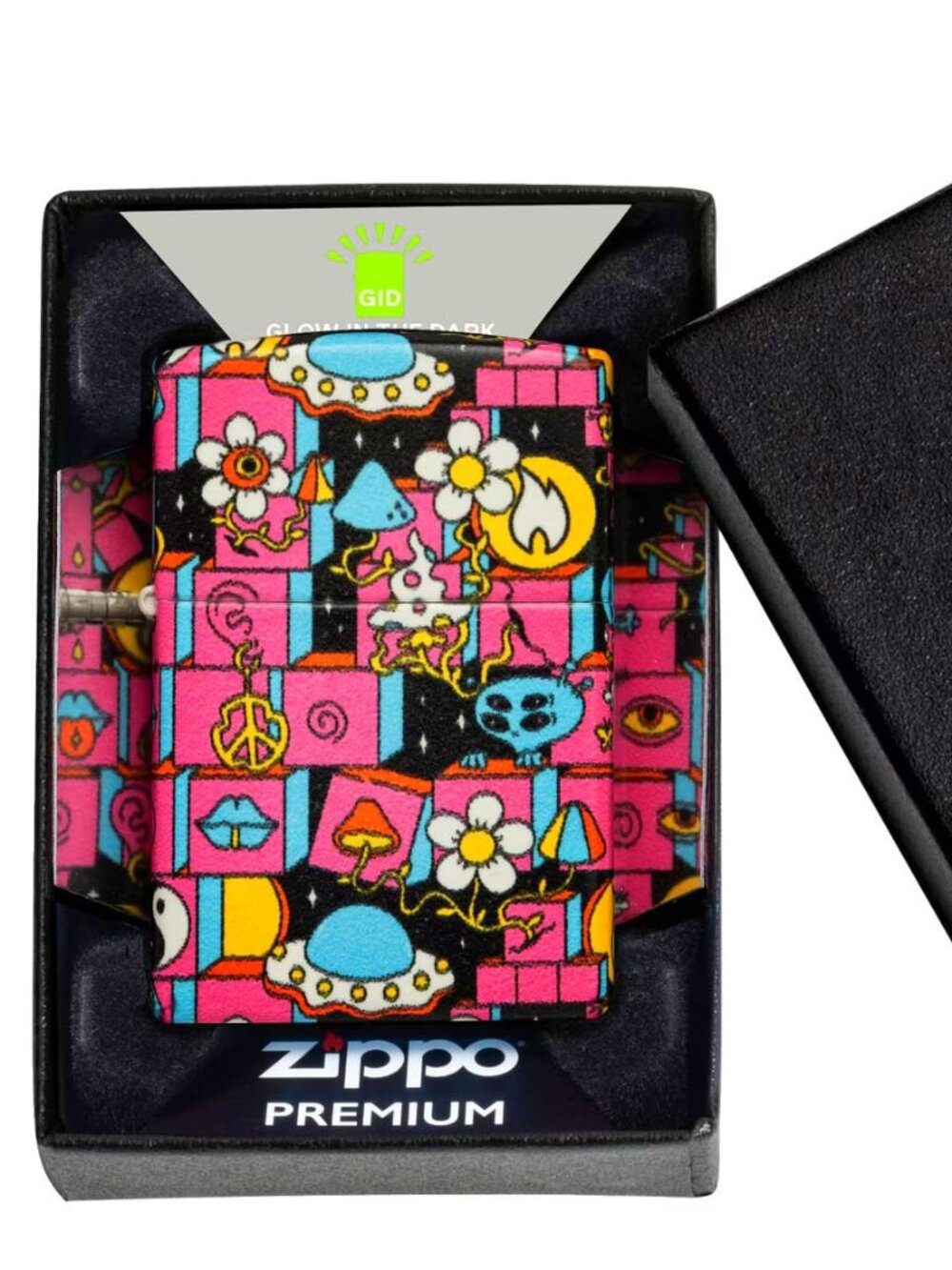 Cool Retro 540 Multisided Abstract Zippo Lighter